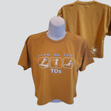 Show Me Your TDs Crop Top