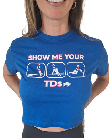 Crop Top -  Show Me Your TDs